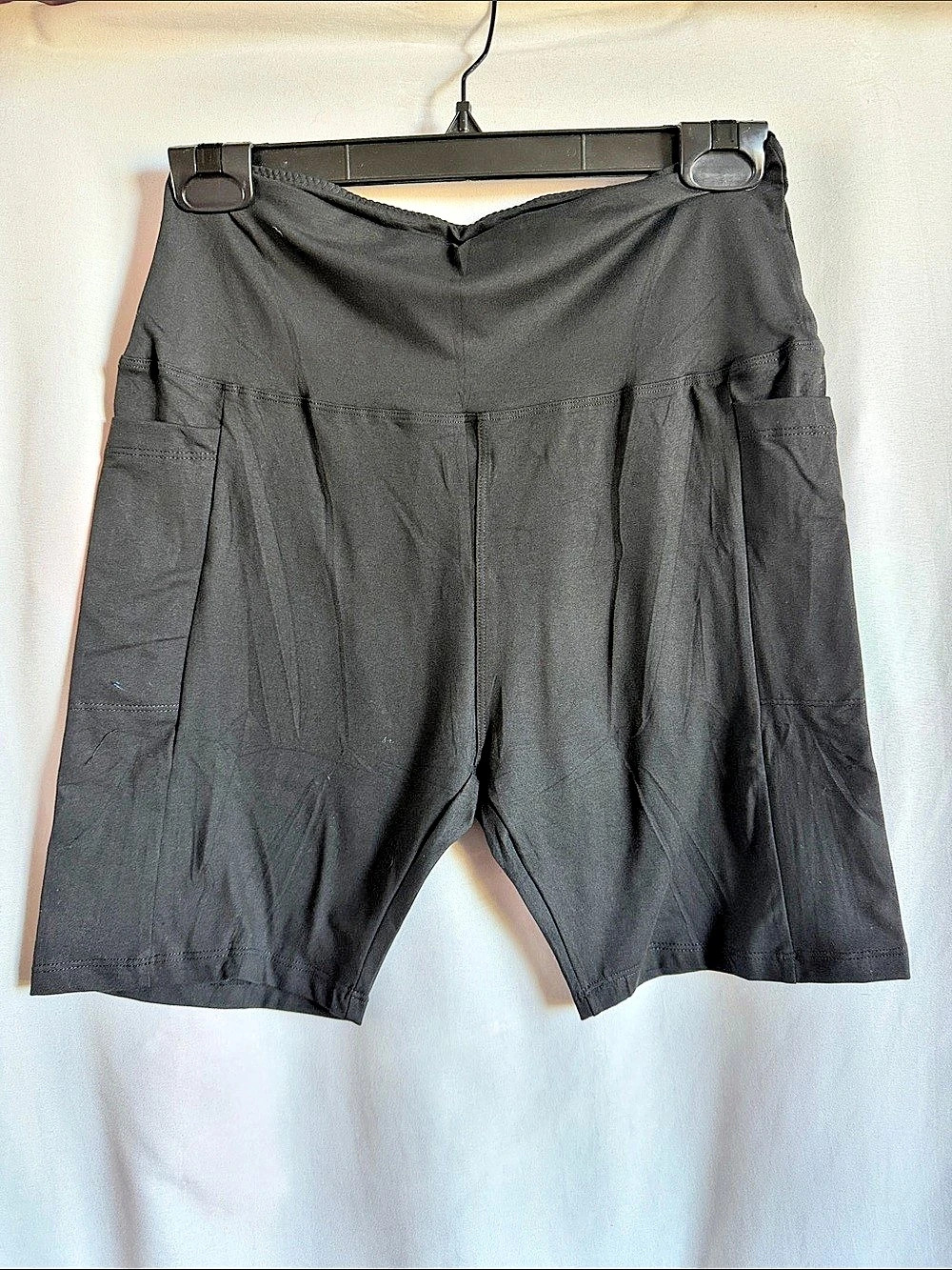 Black Bike Shorts Size Large